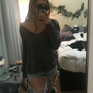 Off the Shoulder Sweater !